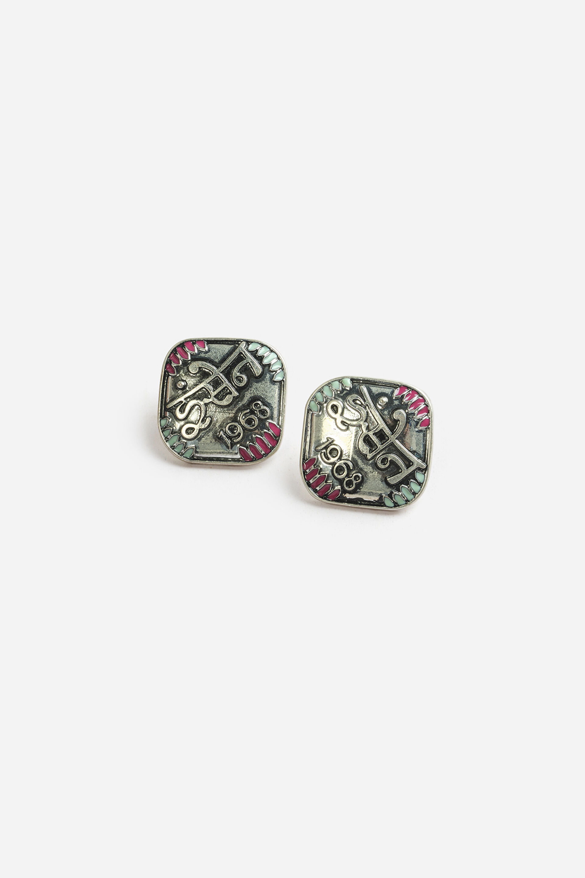 Insane Sqaure Stud Earrings, , image 2
